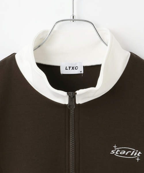 LOVETOXIC（ラブトキシック）の「【LTXC】【セット可】ダンボールハーフZIP（スウェット・キッズ・ブラウン/アイボリー/サックスブルー/ブラック・130cm/M:150cm/S:140cm/L:160cm）」の13枚目の写真