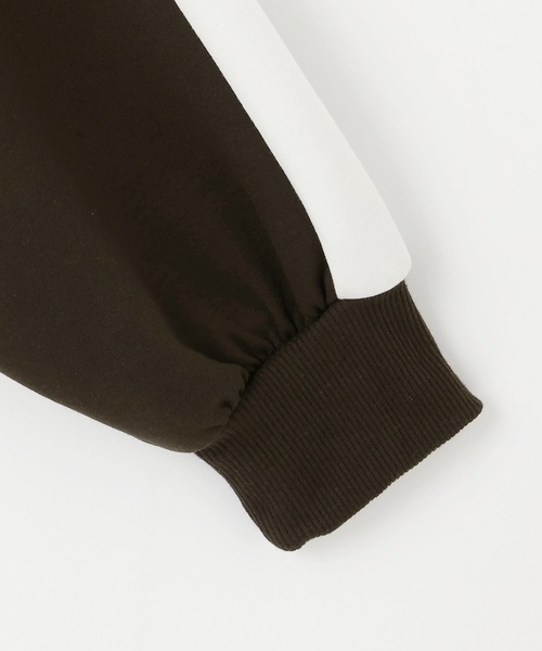 LOVETOXIC（ラブトキシック）の「【LTXC】【セット可】ダンボールハーフZIP（スウェット・キッズ・ブラウン/アイボリー/サックスブルー/ブラック・130cm/M:150cm/S:140cm/L:160cm）」の15枚目の写真