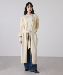 ADAM ET ROPE' | 【サステナブル】ウエストノットニットワンピース(ワンピース)