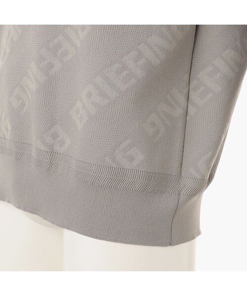BRIEFING(ブリーフィング)の「【BRIEFING GOLF/ブリーフィングゴルフ】CE MS WR BIAS LOGO CREWNECK KNIT(ニット/セーター・メンズ・グレー/ブラウン/ブラック・L/M/S/XL)」の8枚目の写真
