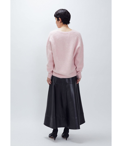 1er Arrondissement(プルミエアロンディスモン)の「FOXカシミアVネックプルオーバー(ニット/セーター・レディース・ベージュ/ピンク系その他4/ブラック系その他3・FREE)」の11枚目の写真