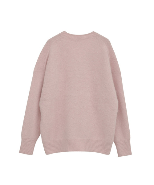 1er Arrondissement(プルミエアロンディスモン)の「FOXカシミアVネックプルオーバー(ニット/セーター・レディース・ベージュ/ピンク系その他4/ブラック系その他3・FREE)」の13枚目の写真