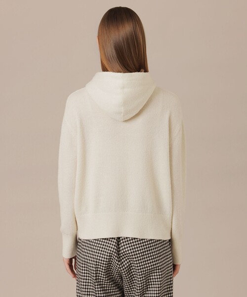 MACKINTOSH LONDON(マッキントッシュ ロンドン)の「スフレニットフ―ディー(ニット/セーター・レディース・グリーン/オフホワイト/グレー系その他・38)」の9枚目の写真