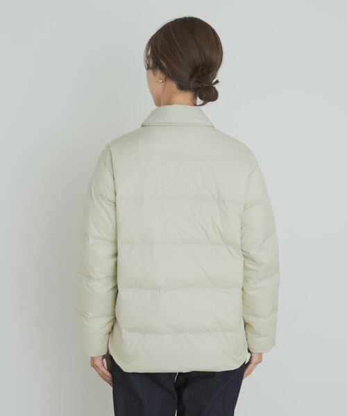 NANGA（ナンガ）の「『別注』NANGA×DOORS　BALCOLLAR LIGHTDOWNJACKET（ダウンジャケット/コート・レディース・アイボリー/ブラック・ONE）」の12枚目の写真