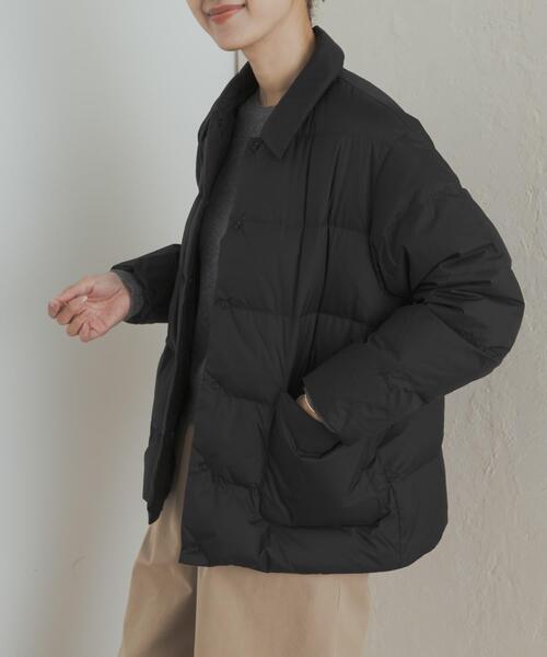 NANGA（ナンガ）の「『別注』NANGA×DOORS　BALCOLLAR LIGHTDOWNJACKET（ダウンジャケット/コート・レディース・アイボリー/ブラック・ONE）」の21枚目の写真