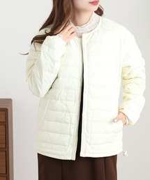 OMNES（オムネス）の「高密度ナイロンインナーダウンノーカラージャケット（ダウンジャケット/コート）」