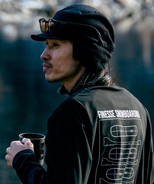 Snow Peak(スノーピーク)の「MofM Fleece Cap フリースキャップ / SnowPeak × mountainofmoods(キャップ・メンズ・グレイッシュベージュ/ブラック・ONE SIZE)」の1枚目の写真