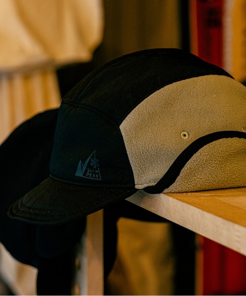 Snow Peak(スノーピーク)の「MofM Fleece Cap フリースキャップ / SnowPeak × mountainofmoods(キャップ・メンズ・グレイッシュベージュ/ブラック・ONE SIZE)」の12枚目の写真