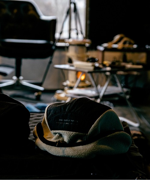 Snow Peak(スノーピーク)の「MofM Fleece Cap フリースキャップ / SnowPeak × mountainofmoods(キャップ・メンズ・グレイッシュベージュ/ブラック・ONE SIZE)」の10枚目の写真