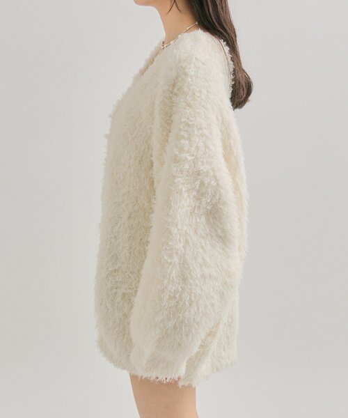 mystic（ミスティック）の「【前後2WAY】ループボタン カーディガン（カーディガン/ボレロ・レディース・キャメル/グレー/オフホワイト・FREE）」の17枚目の写真