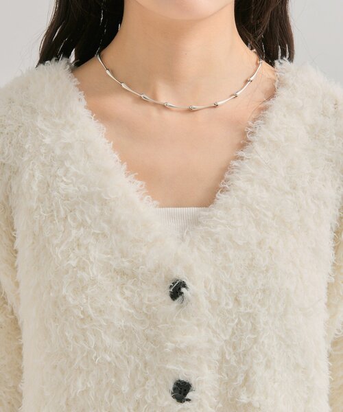 mystic（ミスティック）の「【前後2WAY】ループボタン カーディガン（カーディガン/ボレロ・レディース・キャメル/グレー/オフホワイト・FREE）」の20枚目の写真