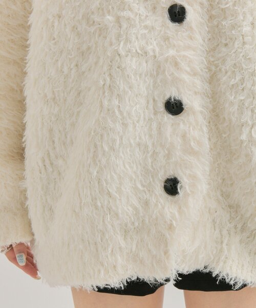 mystic（ミスティック）の「【前後2WAY】ループボタン カーディガン（カーディガン/ボレロ・レディース・キャメル/グレー/オフホワイト・FREE）」の21枚目の写真