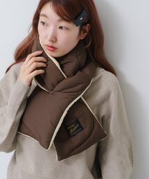 Kastane（カスタネ）の「【5色展開/リバーシブル】キルティングパテッドマフラー（マフラー）」