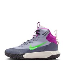 NIKE ブーツ セール】NIKE｜ナイキのブーツ（グレー/灰色系・レザー・本革）通販