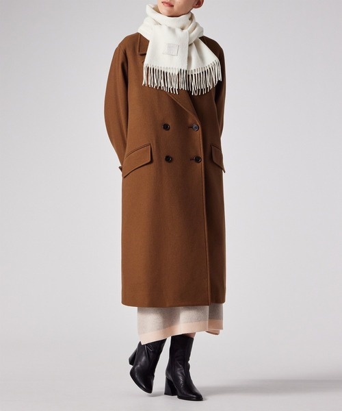 ■新品未使用■Paul Smith カシミヤマフラー オンラインショップ・一部店舗限定】ウィメンズ'Cropped Logo