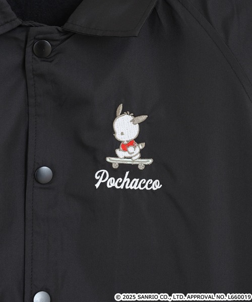 sanrio(サンリオ)の「サンリオキャラクターズ プリントコーチジャケット(ナイロンジャケット・レディース・ネイビー/チャコール/ブラック系/ブラック系1/ネイビー系1/ネイビー系/カーキ/ブラック/ワイン・M/L/LL)」の19枚目の写真