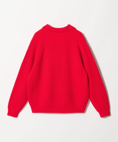 OWNESS＞フレンチ ウール アゼ スキッパー ニット（ニット/セーター