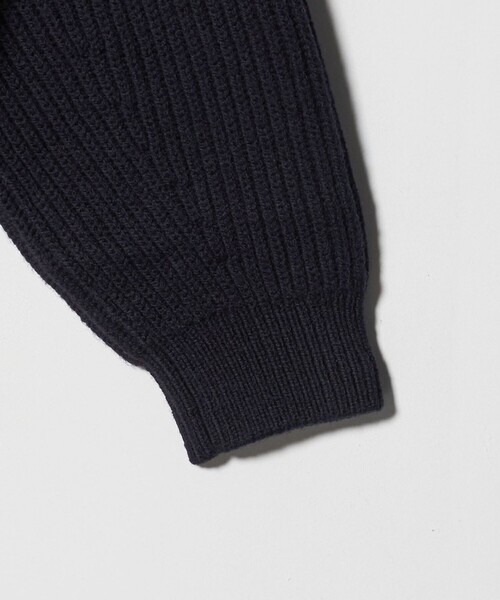 OWNESS＞フレンチ ウール アゼ スキッパー ニット（ニット/セーター