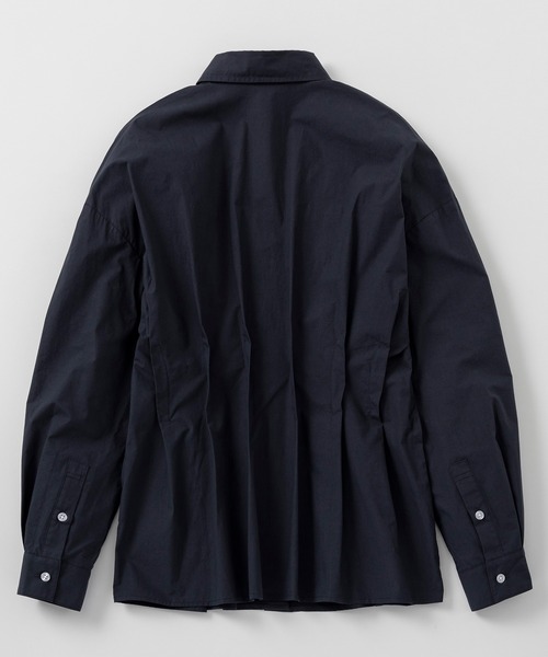 AJUGA.（アジュガ）の「ウエストタックシャツ（シャツ/ブラウス・レディース・チャコールグレー/ホワイト/ペールイエロー・S/M）」の7枚目の写真