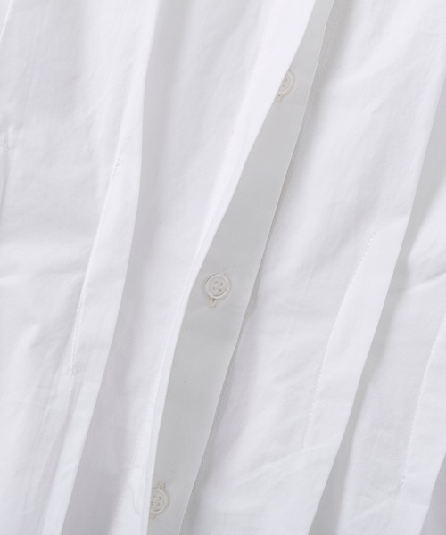 AJUGA.（アジュガ）の「ウエストタックシャツ（シャツ/ブラウス・レディース・チャコールグレー/ホワイト/ペールイエロー・S/M）」の11枚目の写真