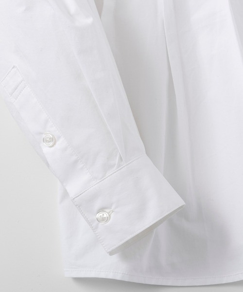 AJUGA.（アジュガ）の「ウエストタックシャツ（シャツ/ブラウス・レディース・チャコールグレー/ホワイト/ペールイエロー・S/M）」の12枚目の写真