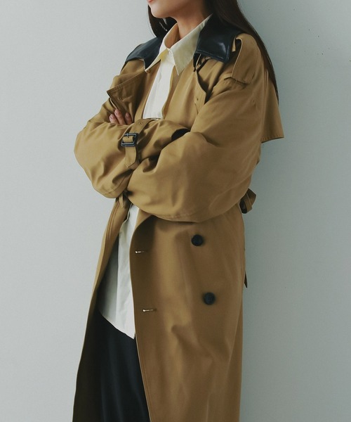 AJUGA.（アジュガ）の「ウエストタックシャツ（シャツ/ブラウス・レディース・チャコールグレー/ホワイト/ペールイエロー・S/M）」の20枚目の写真