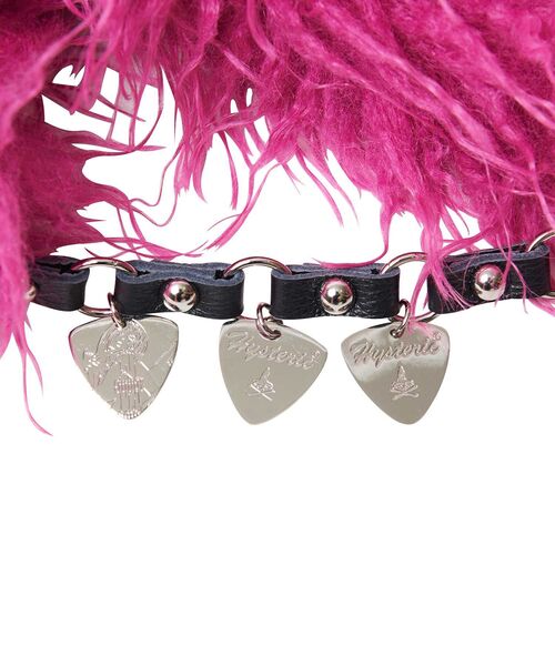 PICKレザーチェーン ファーマフラー（マフラー）｜HYSTERIC GLAMOUR