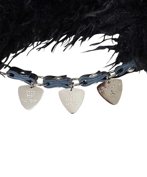 PICKレザーチェーン ファーマフラー（マフラー）｜HYSTERIC GLAMOUR