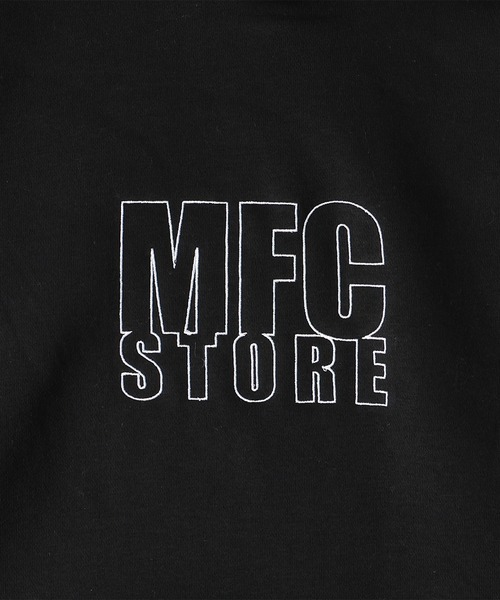 MFC STORE（エムエフシーストア）の「MFC STORE OUTLINE LOGO HOODIE（パーカー・メンズ・ブラック/ダークブラウン/ベージュ系/ネイビー・S/M/L/XL/XXL）」の8枚目の写真