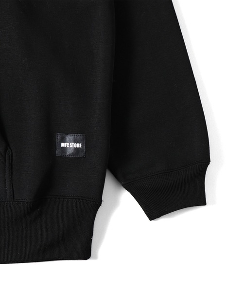MFC STORE（エムエフシーストア）の「MFC STORE OUTLINE LOGO HOODIE（パーカー・メンズ・ブラック/ダークブラウン/ベージュ系/ネイビー・S/M/L/XL/XXL）」の9枚目の写真