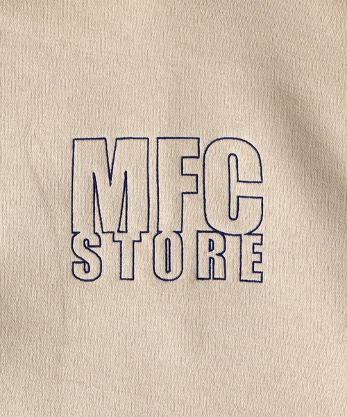 MFC STORE（エムエフシーストア）の「MFC STORE OUTLINE LOGO HOODIE（パーカー・メンズ・ブラック/ダークブラウン/ベージュ系/ネイビー・S/M/L/XL/XXL）」の18枚目の写真