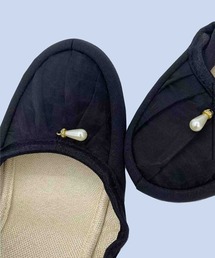 VIBGYOR（ヴィブジョー）の「FReePLACe/巾着ケース付き 折りたたみ 持ち運び スリッパ ルームシューズ X12676（ルームシューズ/スリッパ）」