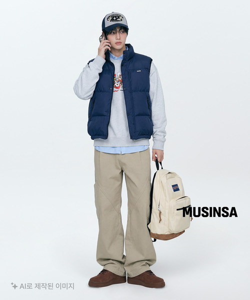 WKNDRS(ウィーキャンドース)の「PUZZLE PUFFER VEST (BLACK)(ダウンベスト・レディース・その他・MEDIUM/LARGE/X-LARGE)」の6枚目の写真