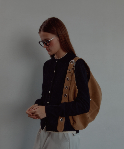 LETERIE(レテリー)の「LR BASIC LAYERED CARDIGAN_BLACK(カーディガン/ボレロ・レディース・ブラック・FREE)」の3枚目の写真