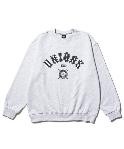 GAKKAI UNIONS(ガッカイユニオンズ)の「ベースボールクラブ スウェット ホワイトメランジ(スウェット・レディース・その他・MEDIUM/LARGE)」の2枚目の写真