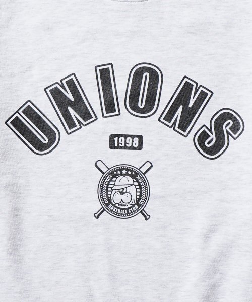 GAKKAI UNIONS(ガッカイユニオンズ)の「ベースボールクラブ スウェット ホワイトメランジ(スウェット・レディース・その他・MEDIUM/LARGE)」の5枚目の写真