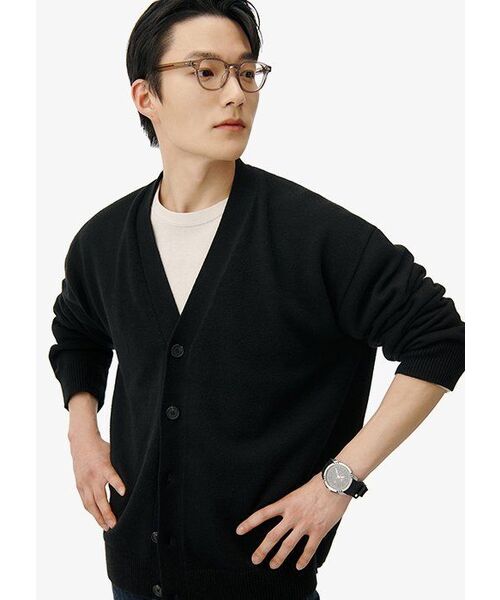 MUSINSA STANDARD（ムシンサスタンダード）の「ベーシック長袖Tシャツ [エクリュ]（Tシャツ/カットソー・メンズ・その他・SMALL/MEDIUM/LARGE/X-LARGE/XX-LARGE/XXX-LARGE）」の7枚目の写真