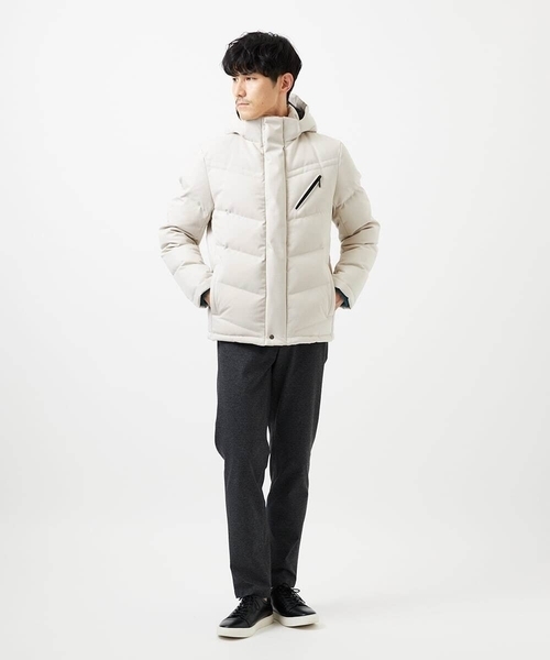 MKオム（MK homme）/【撥水/防風/リサイクル素材】LANATEC ECO ツイルダウンブルゾン セール】【撥水/防風/リサイクル素材】LANATEC ECO ツイルダウン