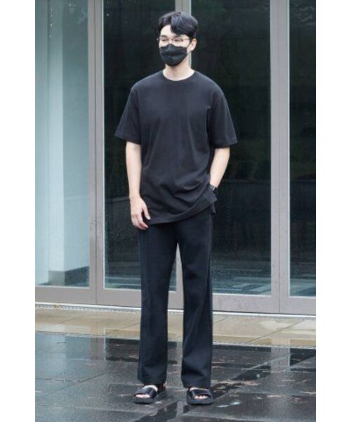 MUSINSA STANDARD（ムシンサスタンダード）の「ヘビーウェイトラウンジスウェットパンツ[ブラック]（スウェットパンツ・メンズ・その他・SMALL/MEDIUM/LARGE/X-LARGE/XX-LARGE）」の9枚目の写真