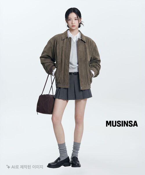 MUSINSA STANDARD WOMAN（ムシンサスタンダードウーマン）の「ウィメンズリラックスクロップシルキーシャツ[ホワイト]（シャツ/ブラウス・レディース・その他・SMALL/MEDIUM）」の11枚目の写真