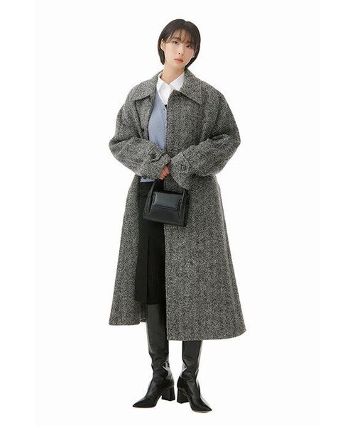 MUSINSA STANDARD WOMAN（ムシンサスタンダードウーマン）の「ウィメンズリラックスクロップシルキーシャツ[ホワイト]（シャツ/ブラウス・レディース・その他・SMALL/MEDIUM）」の20枚目の写真