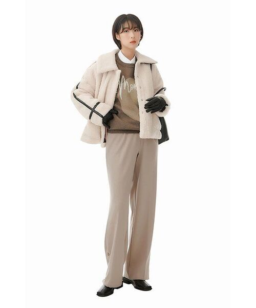 MUSINSA STANDARD WOMAN（ムシンサスタンダードウーマン）の「ウィメンズリラックスクロップシルキーシャツ[ホワイト]（シャツ/ブラウス・レディース・その他・SMALL/MEDIUM）」の22枚目の写真