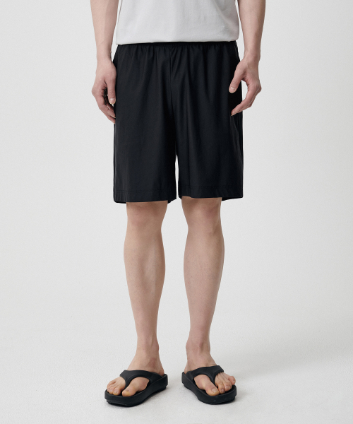 MUSINSA STANDARD（ムシンサスタンダード）の「クーリングバンディングショーツ[ブラック]（その他パンツ・メンズ・その他・38/36/34/32/30/26/28）」の14枚目の写真