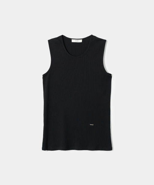 TRIP LE SENS(トリップ ル センス)の「ロゴプレートモーダルコットンスリーブレス_ブラック(Tシャツ/カットソー・メンズ・その他・MEDIUM/LARGE)」の16枚目の写真