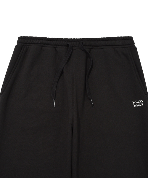 Wacky WiLLy（ワッキーウィリー）の「[25FW] 裏起毛スウェットパンツ ブラック（スウェットパンツ・レディース・その他・SMALL/MEDIUM/LARGE/X-LARGE/X-SMALL）」の4枚目の写真