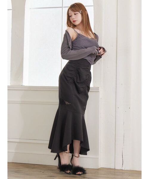 EATME（イートミー）の「カットアウトマーメイドスカート（スカート・レディース・グレー/ブラック・SMALL/MEDIUM）」の16枚目の写真