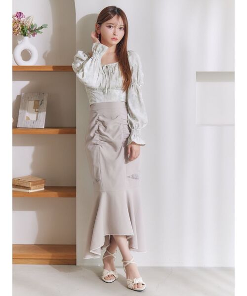 EATME（イートミー）の「カットアウトマーメイドスカート（スカート・レディース・グレー/ブラック・SMALL/MEDIUM）」の18枚目の写真