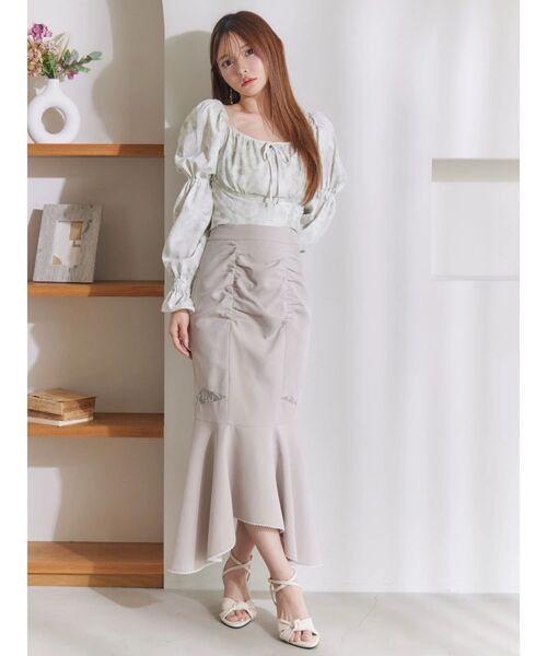 EATME(イートミー)の「カットアウトマーメイドスカート(スカート・レディース・グレー/ブラック・SMALL/MEDIUM)」の18枚目の写真