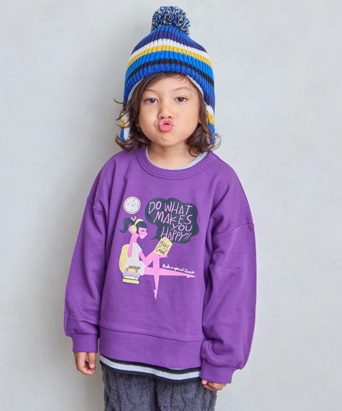 セール】裏毛プリントトレーナー（スウェット）｜Life Support