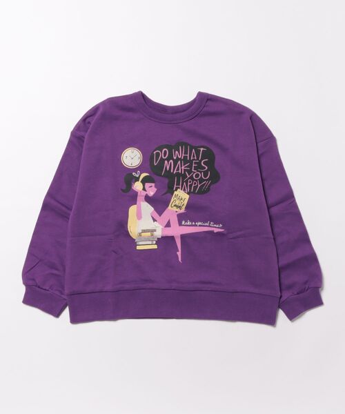 セール】裏毛プリントトレーナー（スウェット）｜Life Support